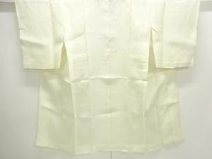 アンティーク　本麻すかし織荒波に笹模様長襦袢